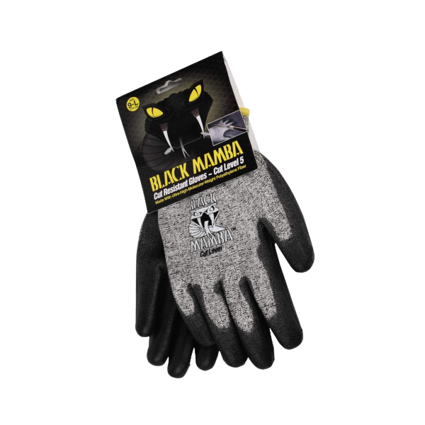 Paire gants anti-coupure taille XL - BLACKMAMBA