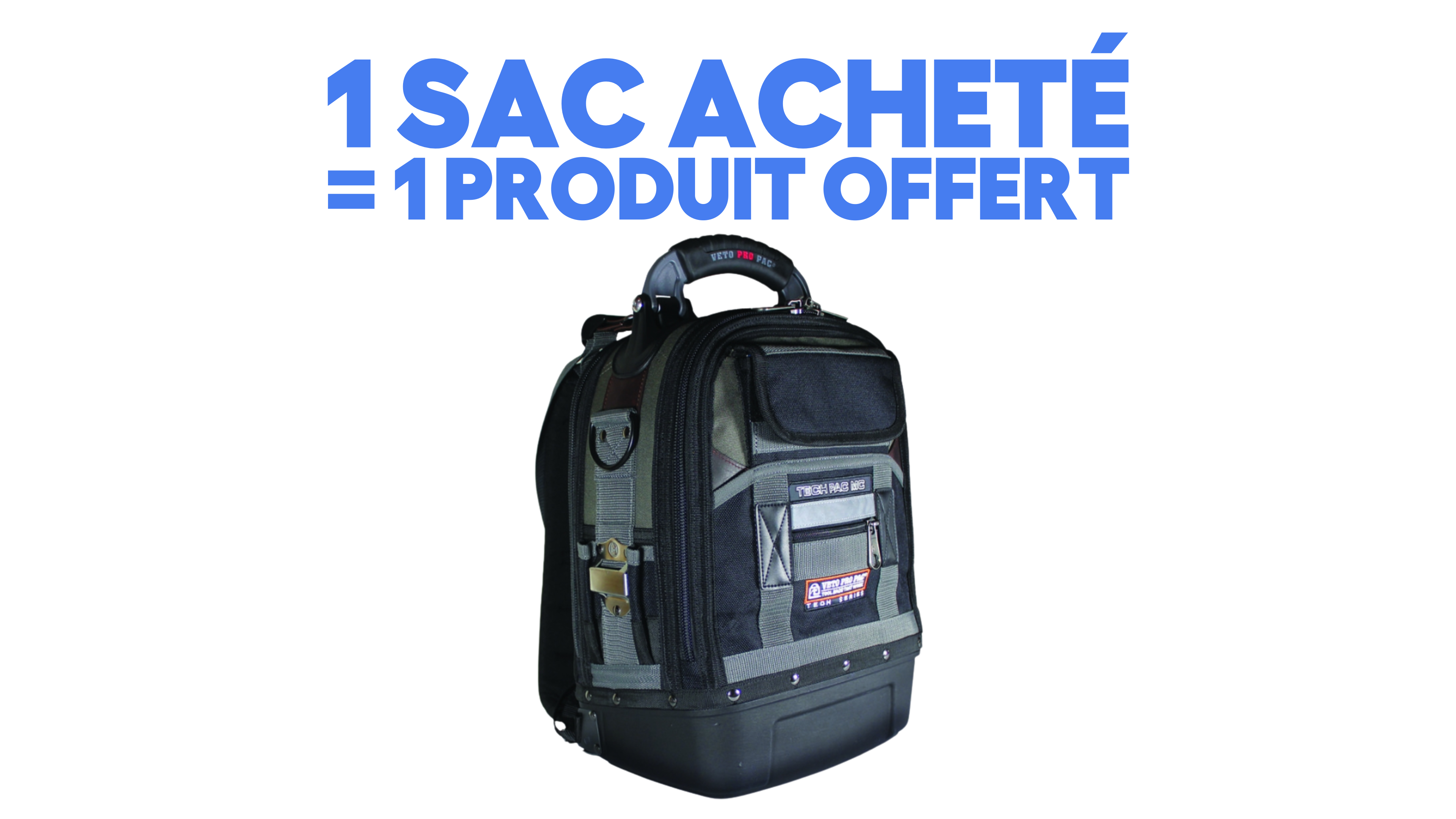 Sac à dos à outils MC TECH PAC - VETO