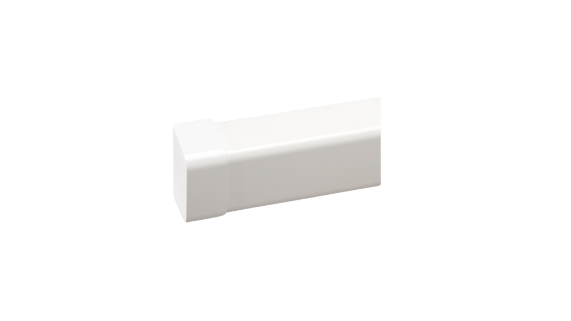 Bouchon terminal 110x75mm Blanc (carton de 6 pièces) - IMPERIALE