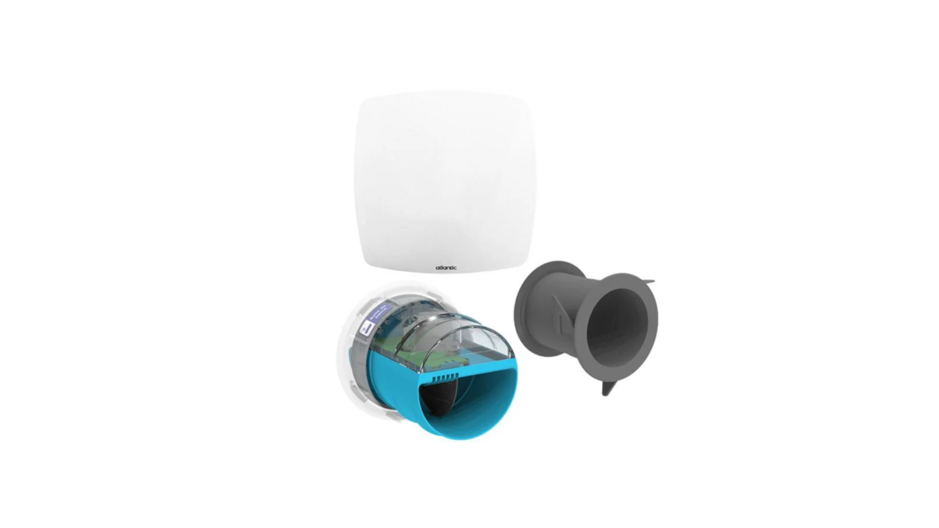 Kit e-Twist&Go pour VMC Hygrogenius SDB - ATLANTIC VENTILATION