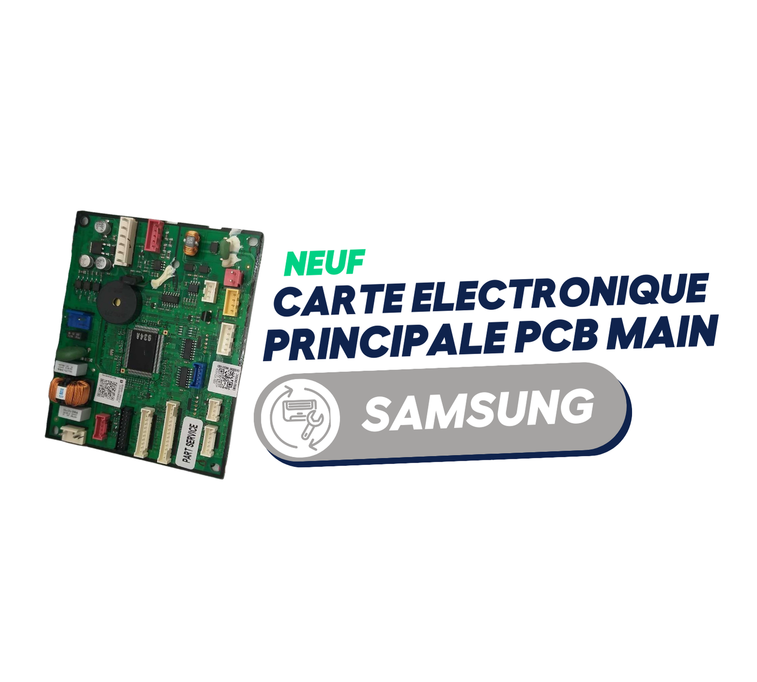 SAMSUNG - DB92-04101C carte électronique principale pcb main - AR09RXPXBWKNEU / AR24NSPXBWKXEU (neuf)