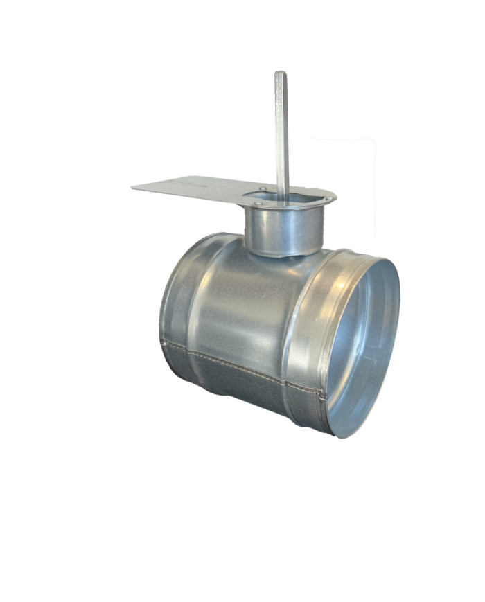 Registre motorisable Galva Ø 160 mm