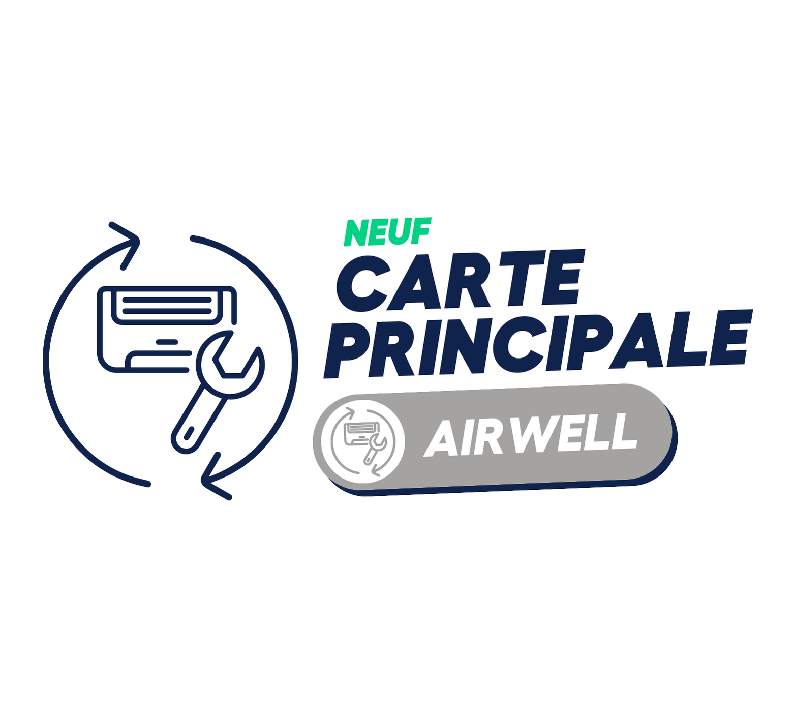 AIRWELL - CARTE PRINCIPALE pour AWSI-HKD009-N11 (neuf)