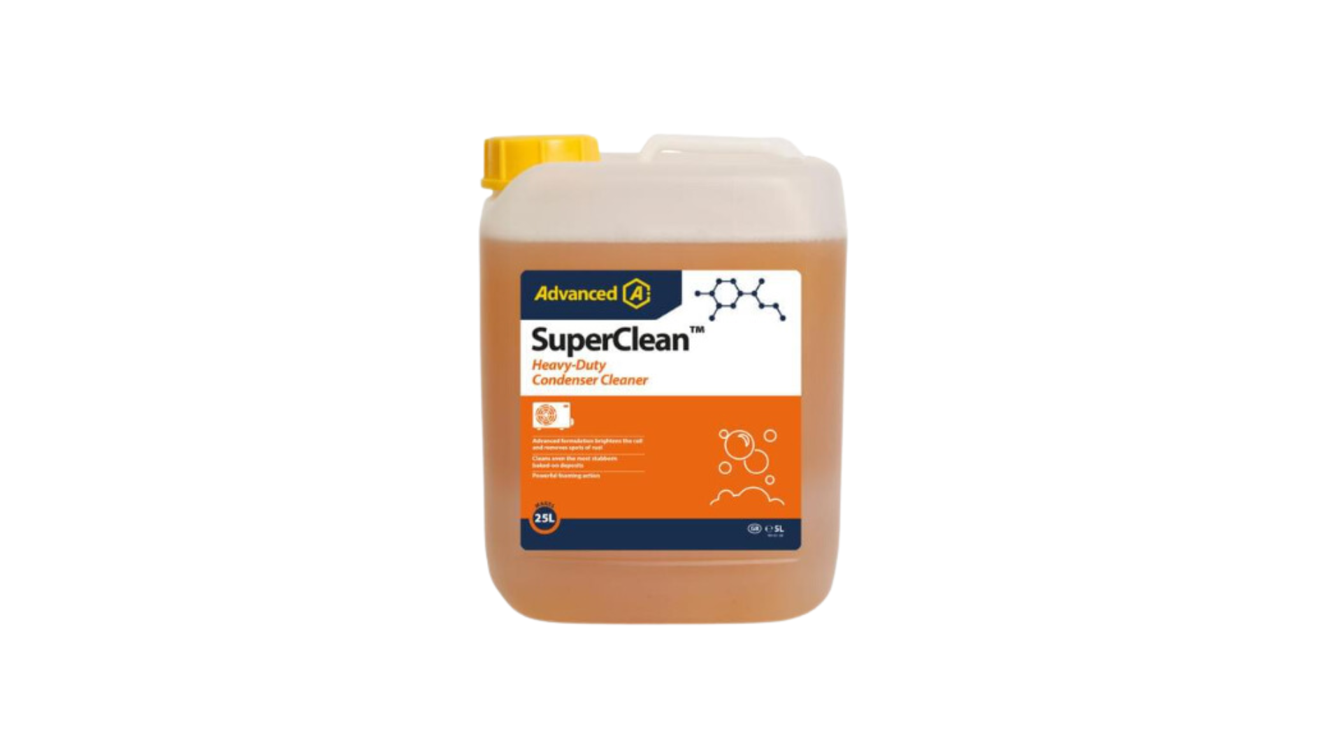 SuperClean Advanced ( 5 L) nettoyant concentré puissant pour condenseurs extérieurs - ADVANCED