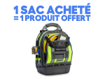 Pro Pac Sac à dos à outils Tech Pac Jaune Haute Visibilité - VETO