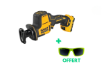 Pack malin - 1 Scie sabre Compacte XR 12V  achetée = 1 Lunette de protection OFFERTE - DEWALT / UNILITE