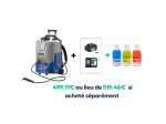 Pack Malin - Nettoyeur à pression EVOCLEAN +  Lot de 3 produits nettoyants puissants (Evo, Acid, Alkaline) - LINSTRUMENT