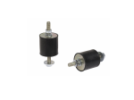 Amortisseurs cylindriques M8 40x40mm 80kg/amort (sachet x4) - VECAMCO