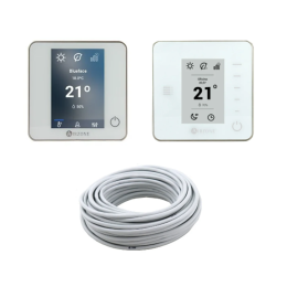 Pack Thermostats BluEZero (1) Think Radio Blancs (3) + Câble bus 15m - AIRZONE