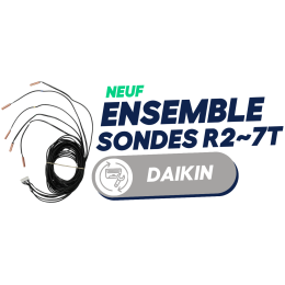 DAIKIN - Ensemble sondes SONDES  R2~7T  pour RXYQ16P7W1BA /RXYQ14P9W1B /RXYQ18P9W1B / EWYQ064BAWP-H (neuf)