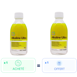 1 ALKALINE ULTRA acheté = 1 ALKALINE ULTRA offert ! Nettoyant puissant dégraissant et dépolluant pour condenseur (Flacon 250ml) - LINSTRUMENT