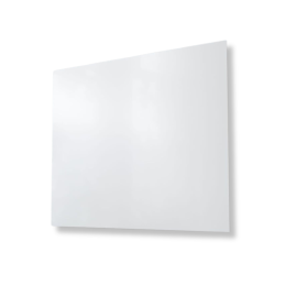 Collecteur de reprise CONFORT WHITE pour plénum de 600x600 mm avec enjoliveur en PVC blanc satiné de 760x760 mm - filtre inclus - BAILLINDUSTRIE