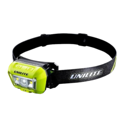 Lampe frontale double faisceau rechargable 475LM - UNILITE