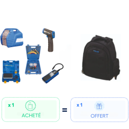 PACK - 1 KIT outillage pour Attestation de Capacité acheté = 1 Sac à dos Value OFFERT - VALUE