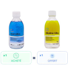 1 ACID ULTRA acheté = 1 ALKALINE ULTRA offert ! Nettoyant puissant pour condenseur - Anti corrosion et calcaire (Flacon 250ml ) - LINSTRUMENT